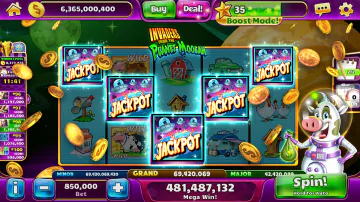 Màn hình trò chơi Slots trên 98wim
